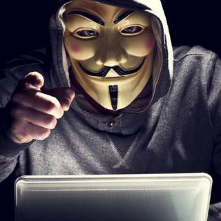 Joker mask wallpaper