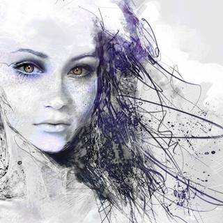 Fantasy portrait wallpaper