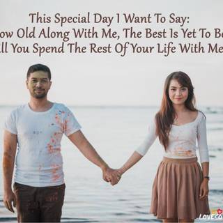 Proposing love wallpaper