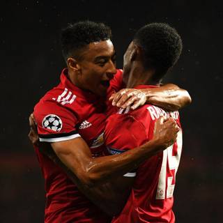 Lingard and Rashford wallpaper