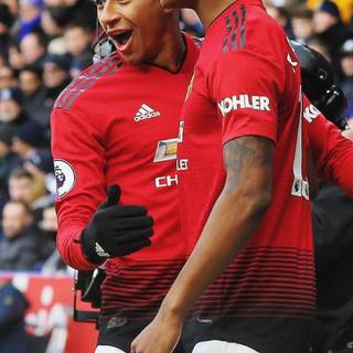 Lingard and Rashford wallpaper