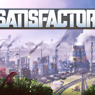 Satisfactory Early Access Trains & Nuclear wallpaper