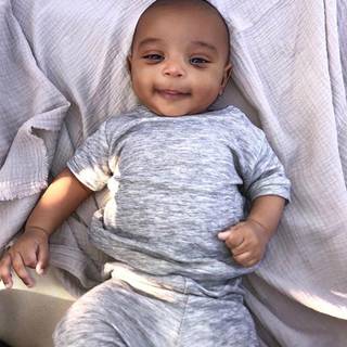 Cute black toddler wallpaper