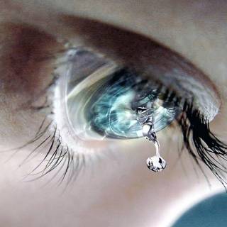 Crying eyes wallpaper