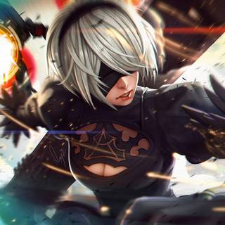 Nier: Automata 2B wallpaper