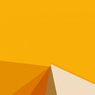 Abstract orange arrow wallpaper