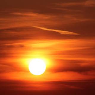 Evening sky wallpaper