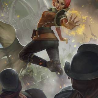 Triss Merigold Witcher wallpaper