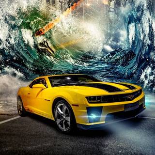 Transformer 2 cars wallpaper
