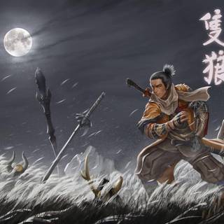 Sekiro Shadows Die Twice Warrior wallpaper