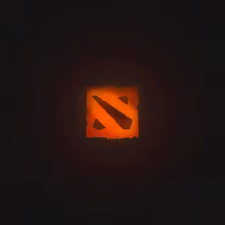 Dota 2 logo wallpaper