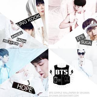 BTS group wallpaper