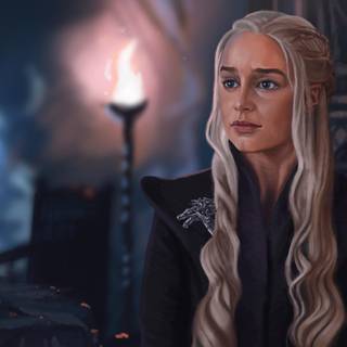 Daenerys Targaryen Game of Thrones Emilia Clarke wallpaper