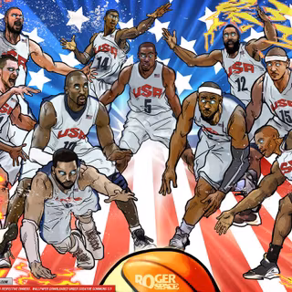 Olympics basketball wallpaper
