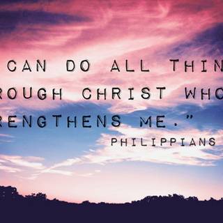 Philippians 4:13 wallpaper
