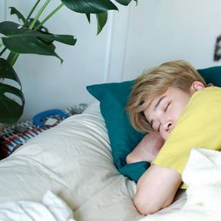 BTS sleeping wallpaper