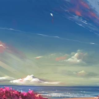 Flying high wallpaper