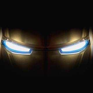 Neon Iron Man wallpaper