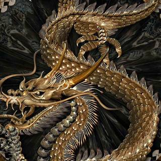 3D dragons wallpaper