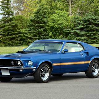 Ford Mustang Mach-1 wallpaper