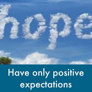 HOPE: Have Only Positive Expectations wallpaper