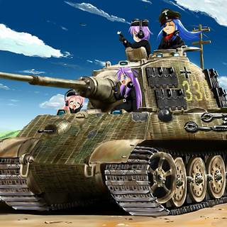 Anime tanks wallpaper