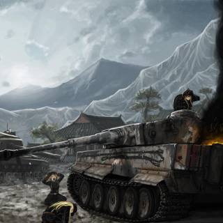 Anime tanks wallpaper