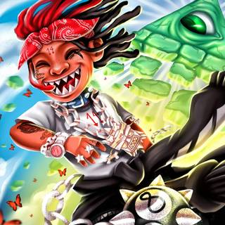 Trippie Redd Me Likey wallpaper