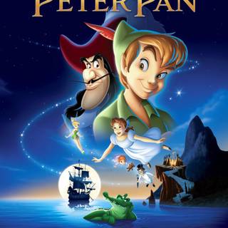 Peter Pan and Wendy wallpaper