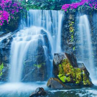 Beautiful waterfall wallpaper