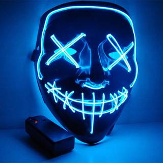 Purge LED mask wallpaper