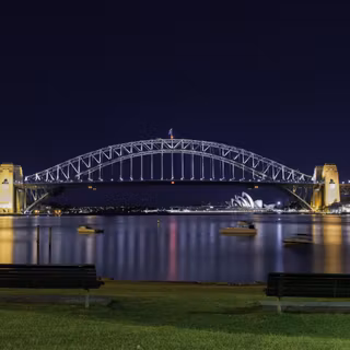 Harbour lights wallpaper