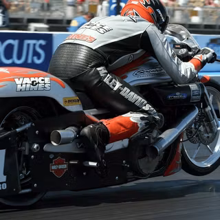 Motorcycle drag race wallpaper