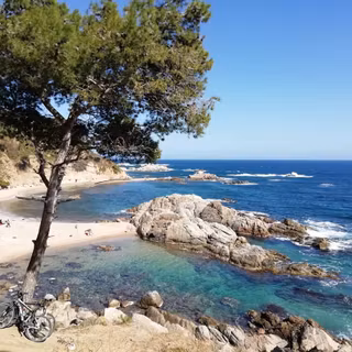 Cala Estreta Palamós wallpaper