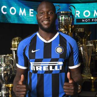 Romelu Lukaku Inter Milan wallpaper