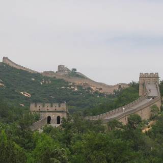 Great Wall of China Panorama wallpaper