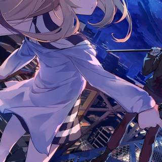 Angel of Death anime wallpaper