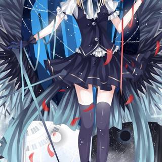 Angel of Death anime wallpaper