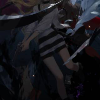 Angel of Death anime wallpaper