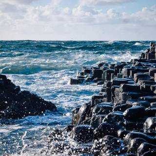 Northern Ireland coast wallpaper