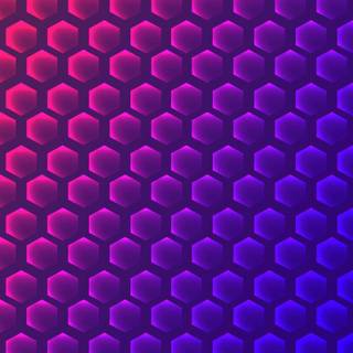 Hexagon pattern wallpaper