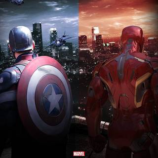 Captain America iPhone wallpaper