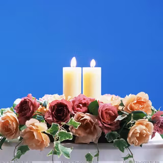 Table for two wallpaper