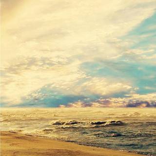 Seaside beach wallpaper