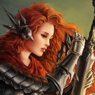 Aesthetic woman wallpaper