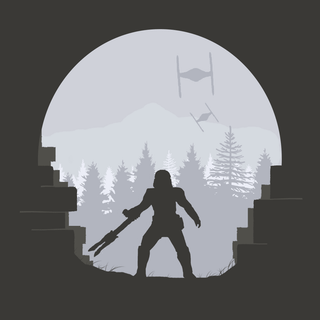 Dark Rey Star Wars wallpaper