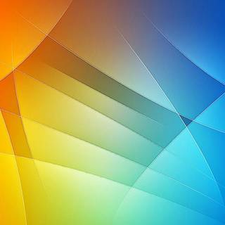 Yellow and blue wallpaper