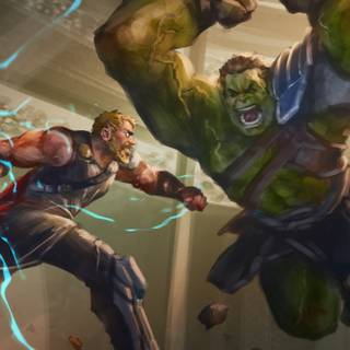 Rune King Thor wallpaper