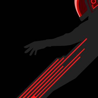 Red amoled wallpaper