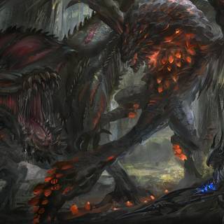 Monster Hunter World Deviljho wallpaper